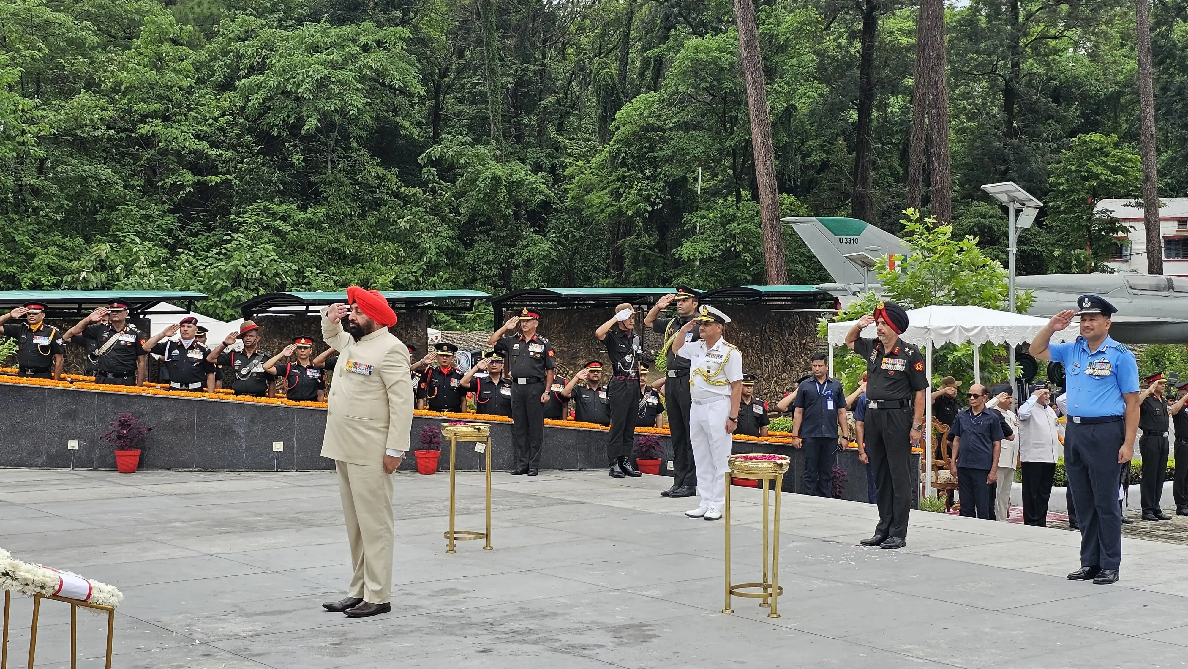 How Did Uttarakhand Guv Honor Kargil Heroes at Cheedbagh?