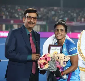 Vandana Attributes Her Success to Legends Pillay, Ronaldo, and Bolt as India's Leading Woman Hockey Player
