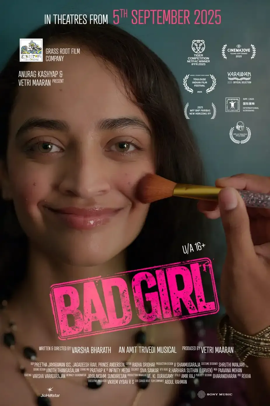 Is Varsha Bharath’s 'Bad Girl' Set to Captivate Audiences on September 5?