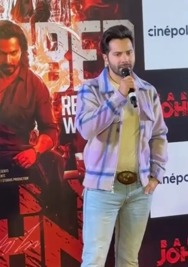 Varun Dhawan Discusses His Character in the Upcoming Film 'Baby John'