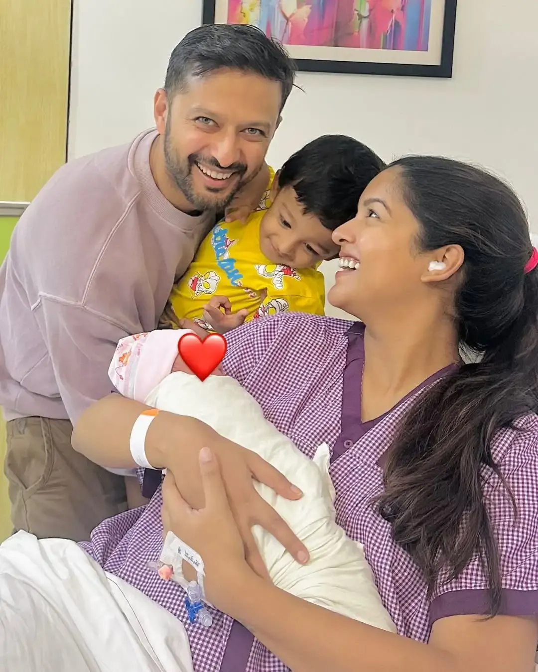 Did Vatsal Sheth & Ishita Dutta Just Complete Their Family with a Baby Girl?
