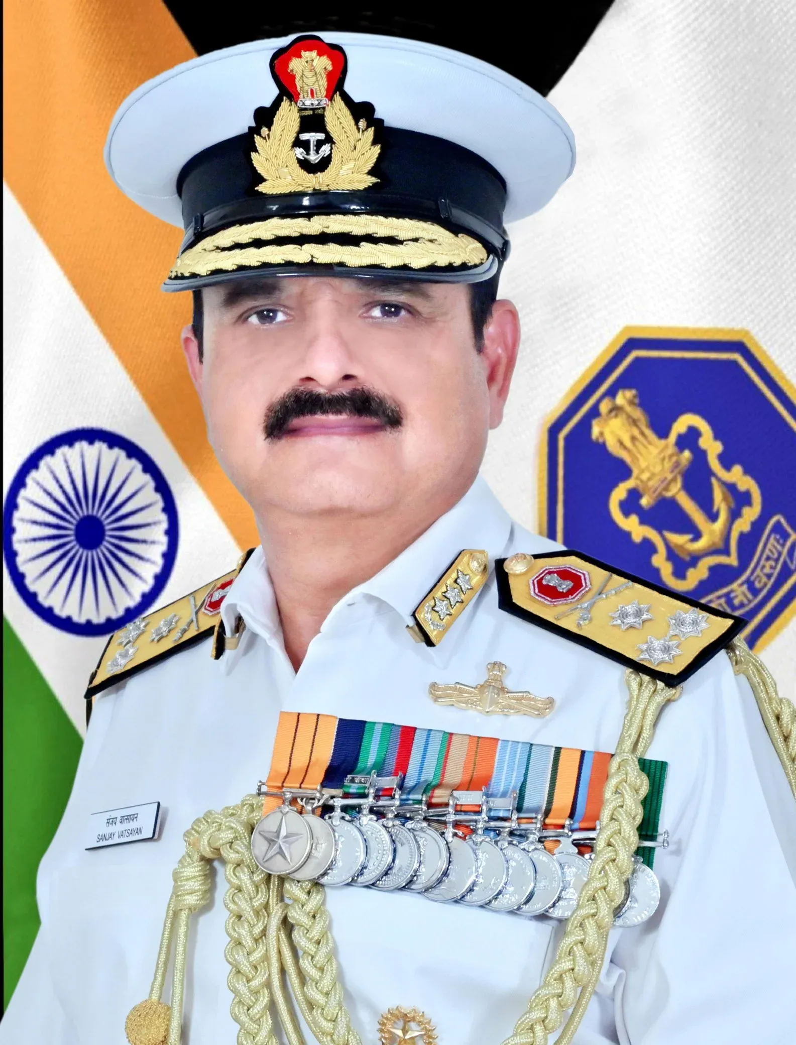 Who is the new Vice Chief of Naval Staff, Vice Admiral Sanjay Vatsayan?