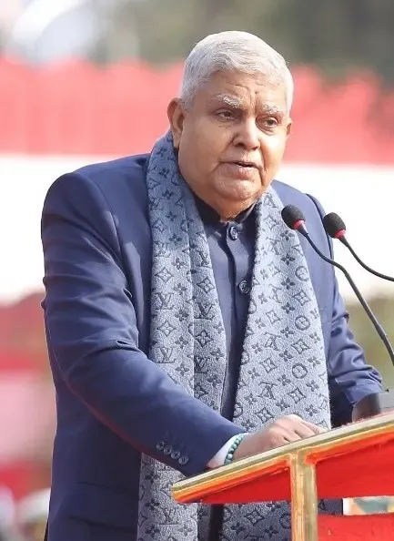 Vice President Jagdeep Dhankhar urges youth to lead India's transformative journey