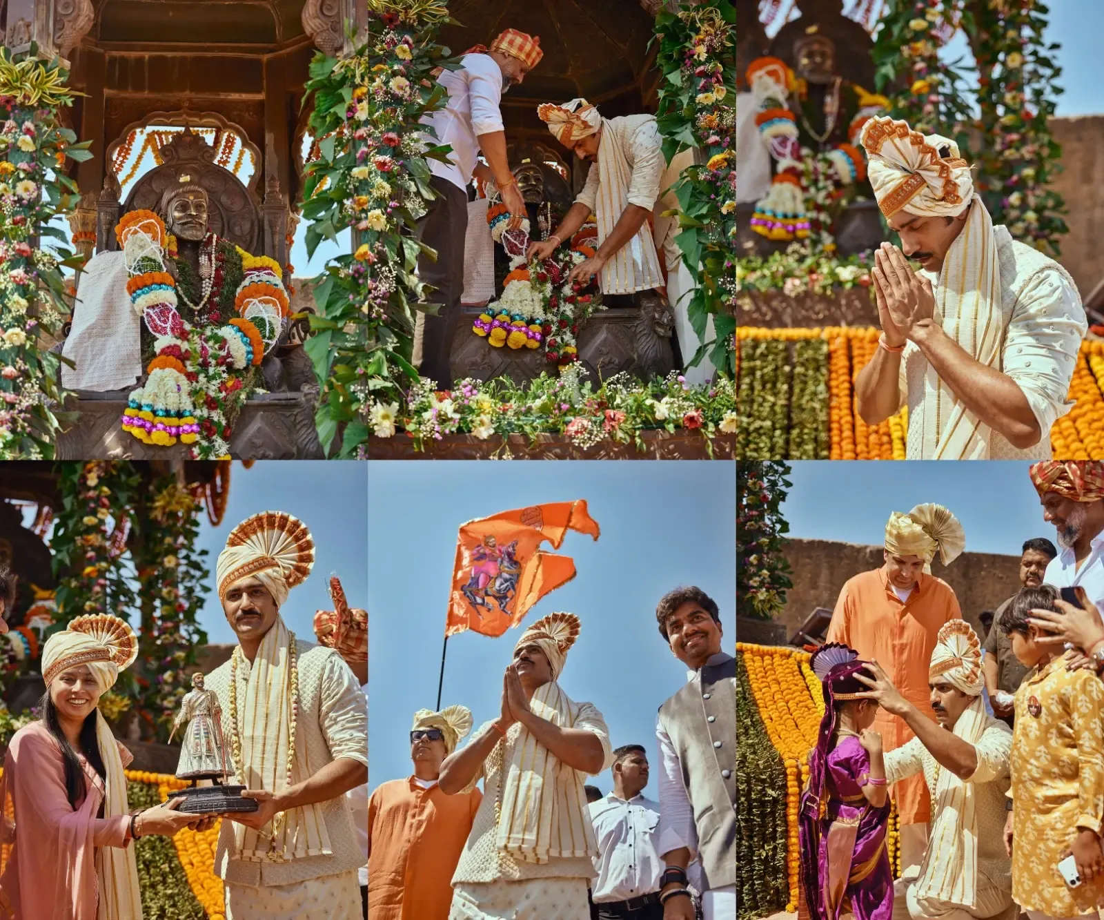 Vicky Kaushal Honors Legacy at Raigad Fort for Chhatrapati Shivaji Jayanti