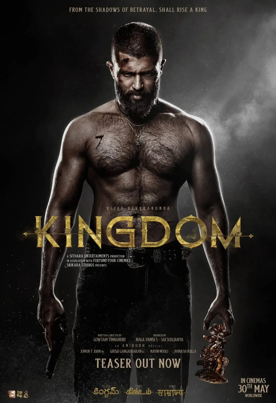 Vijay Deverakonda's ‘Kingdom’ Marks Milestone with AI-Designed Thematic Video!