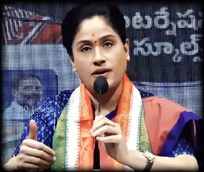 Vijayashanthi and Two Other Congress Candidates Submit Nominations for Telangana MLC Elections