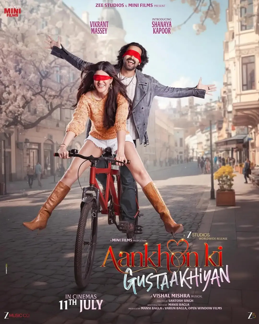 Can Vikrant Massey & Shanaya Kapoor Captivate Audiences in 'Aankhon Ki Gustakhiyan' Trailer?