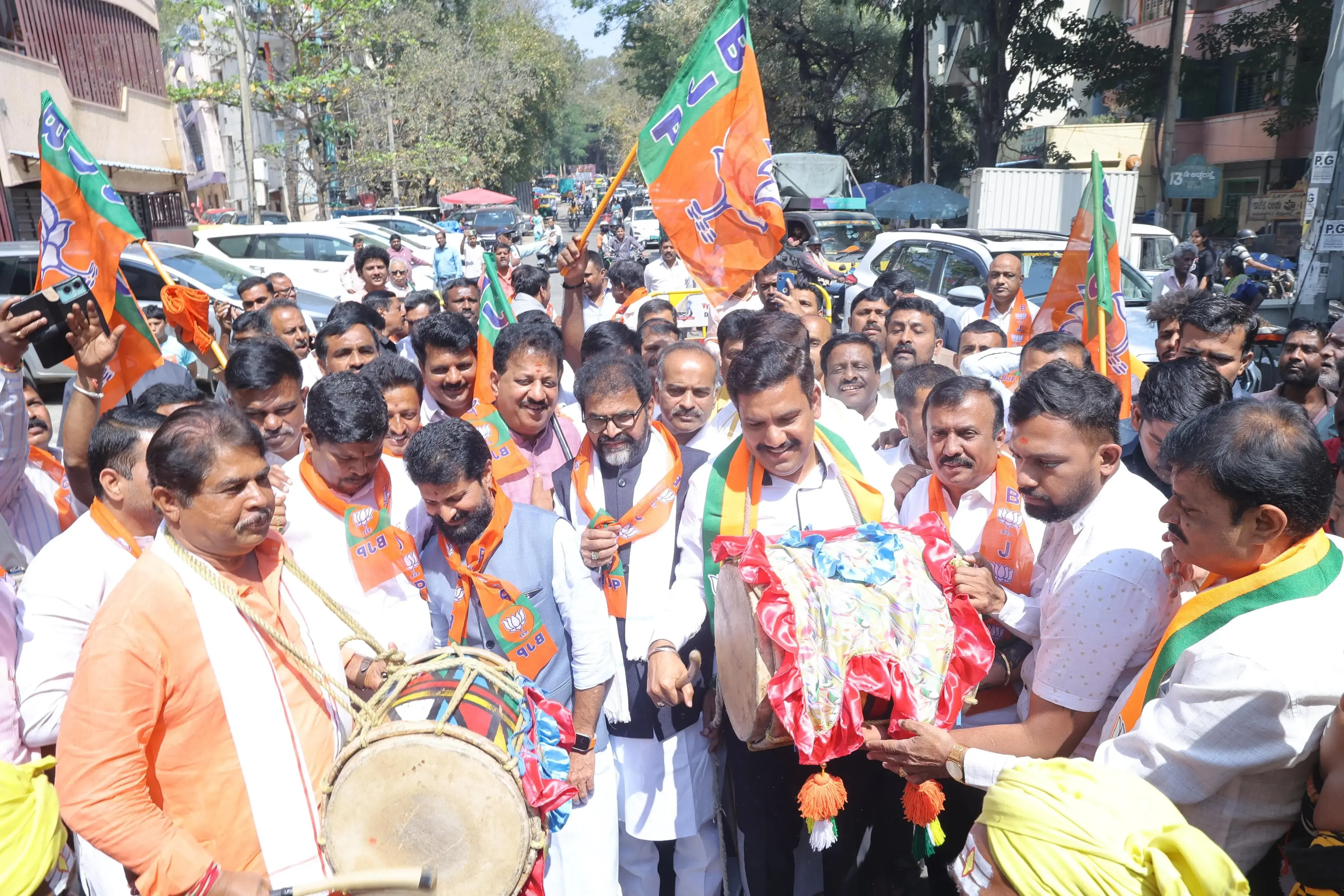 Karnataka BJP Commemorates New Delhi Election Win