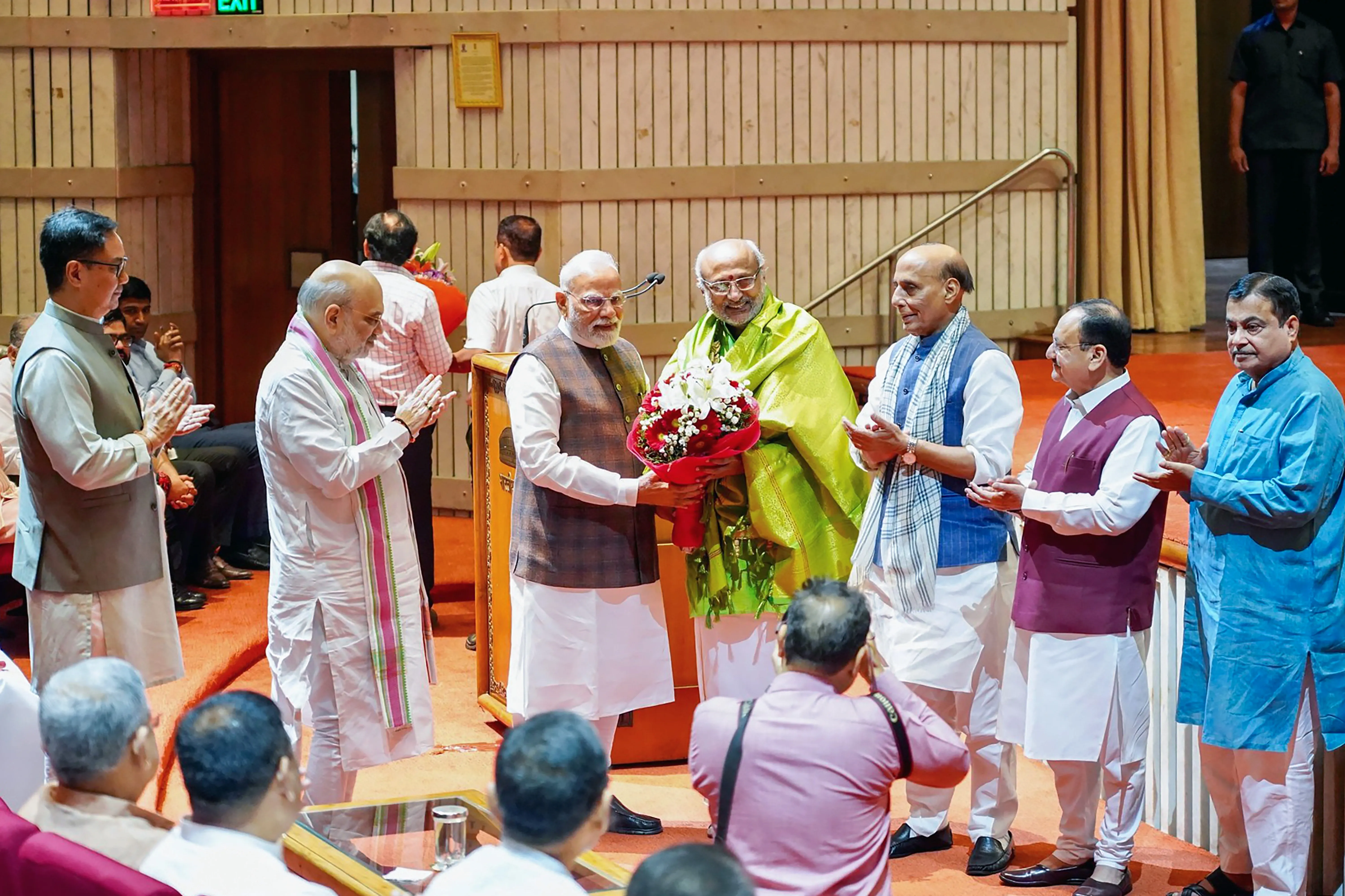 Did PM Modi Encourage MPs to Back Radhakrishnan for Vice Presidency?