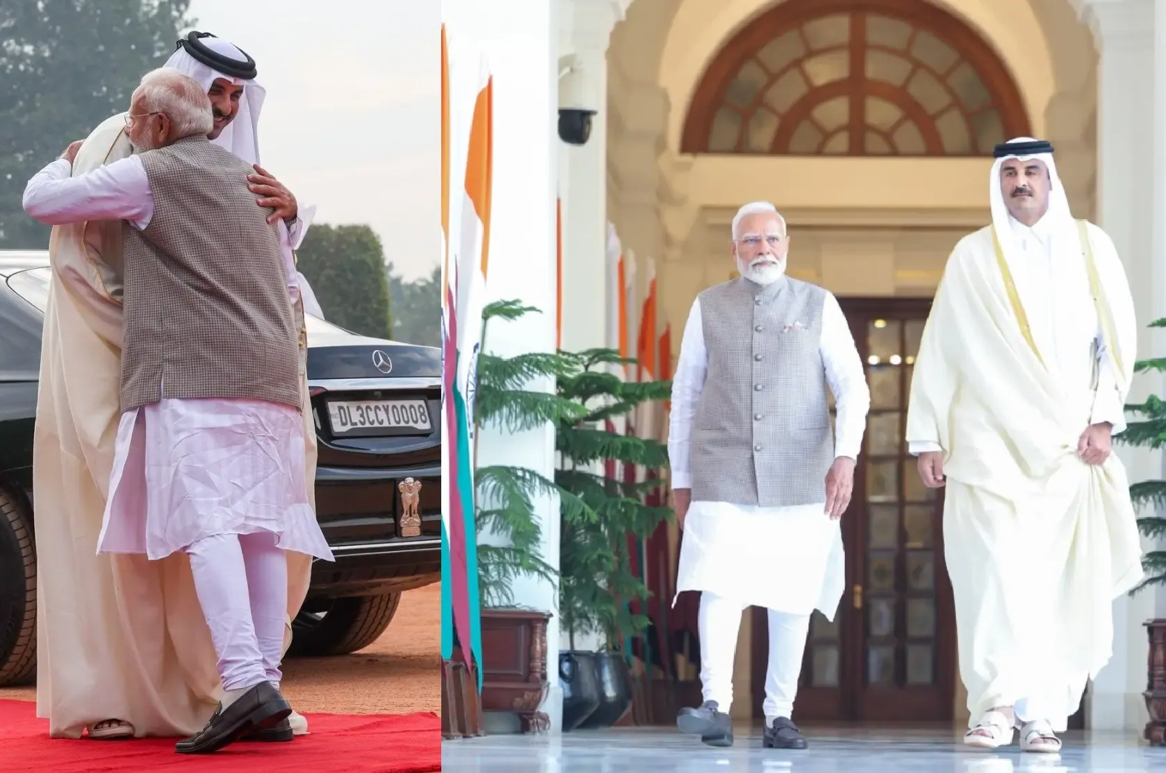 PM Modi Aims to Broaden India-Qatar Trade Relations Following 'Productive' Discussions with Sheikh Al Thani