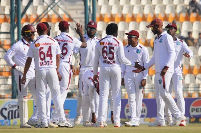 Warrican's Impressive Five-Wicket Haul Secures Test Victory for WI in Pakistan After 34 Years
