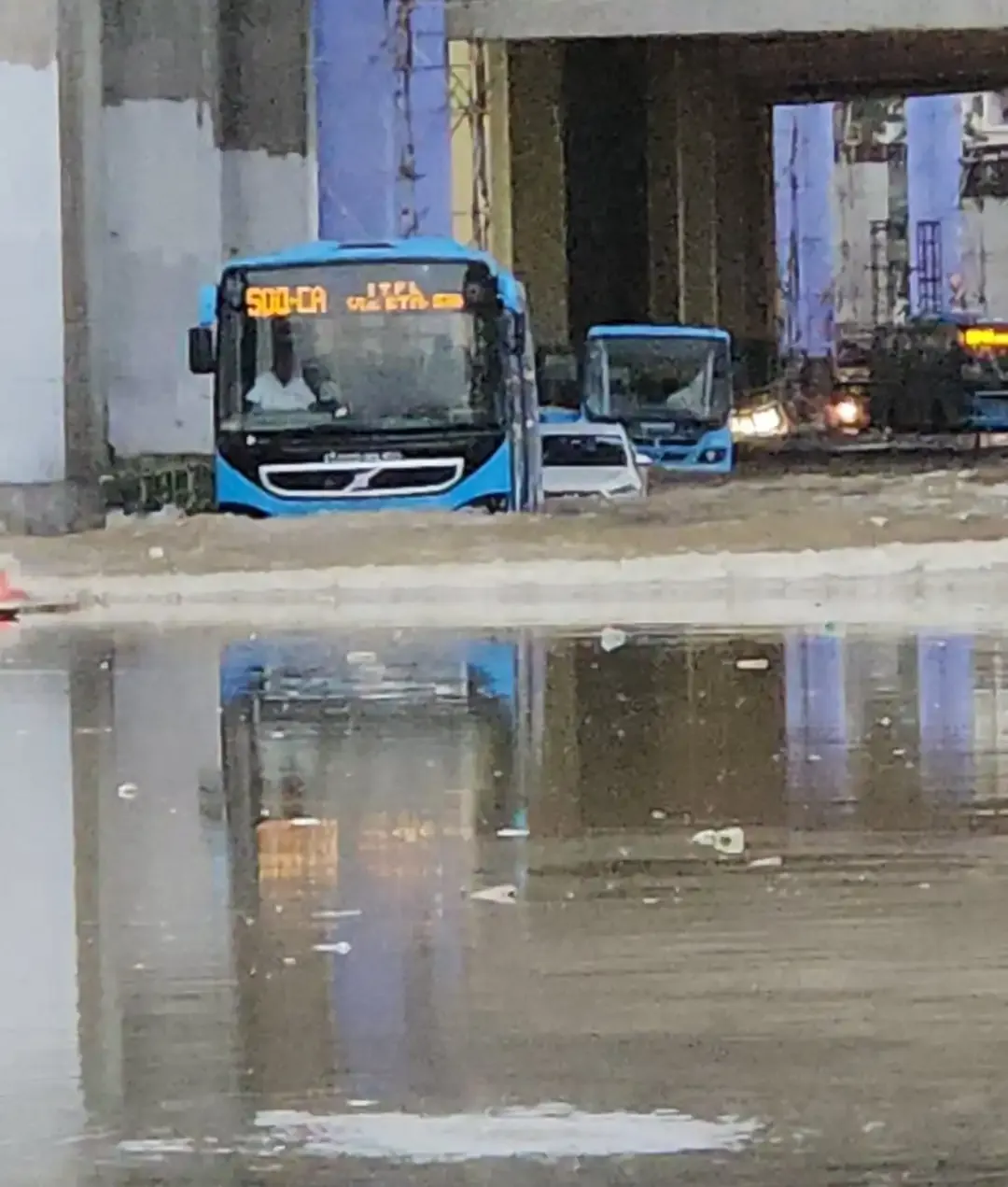 Is Waterlogging Causing Chaos in Bengaluru? BJP Criticizes Government for 'Celebrations Amidst Crisis'