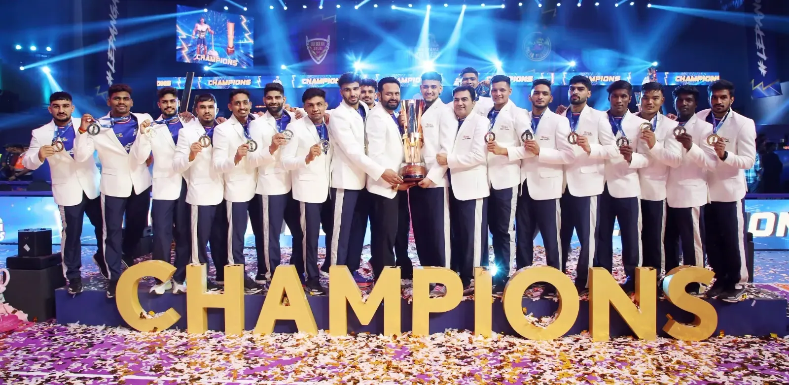 Haryana Steelers Celebrate Their Historic PKL Championship Victory