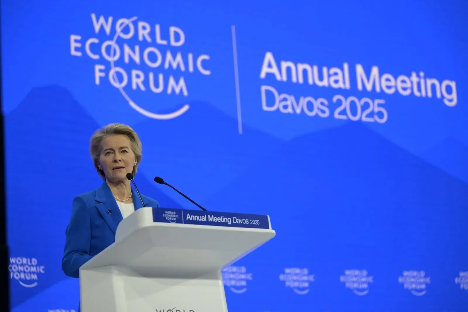 WEF 2025: European Commission Leader Ursula von der Leyen Announces Team's Upcoming Visit to India to Strengthen Relations