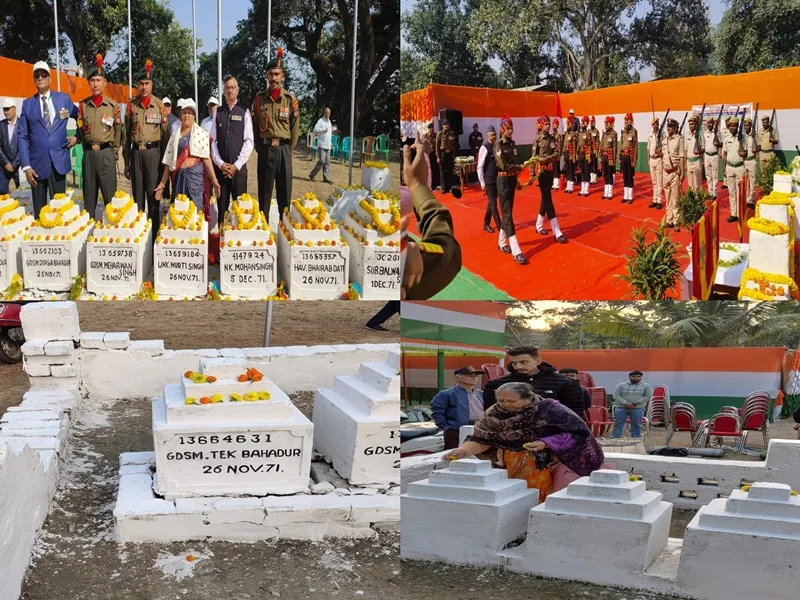 West Bengal Government Pays Homage to Indian Armed Forces Heroes on Vijay Diwas