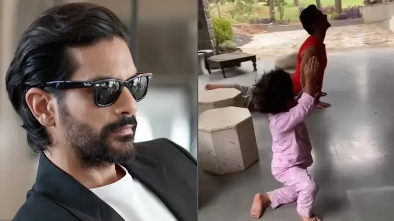 Who is Angad Bedi's New Yoga Companion?