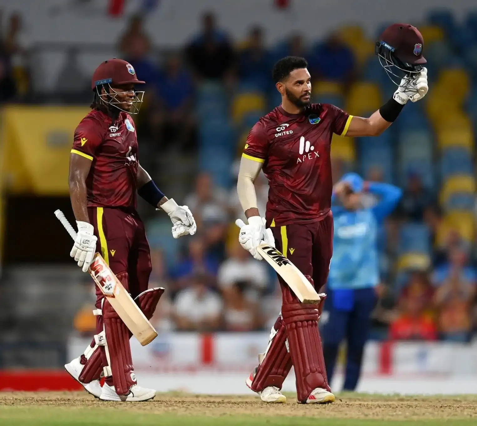 Who is in the West Indies squad for the ODIs against Ireland and England?