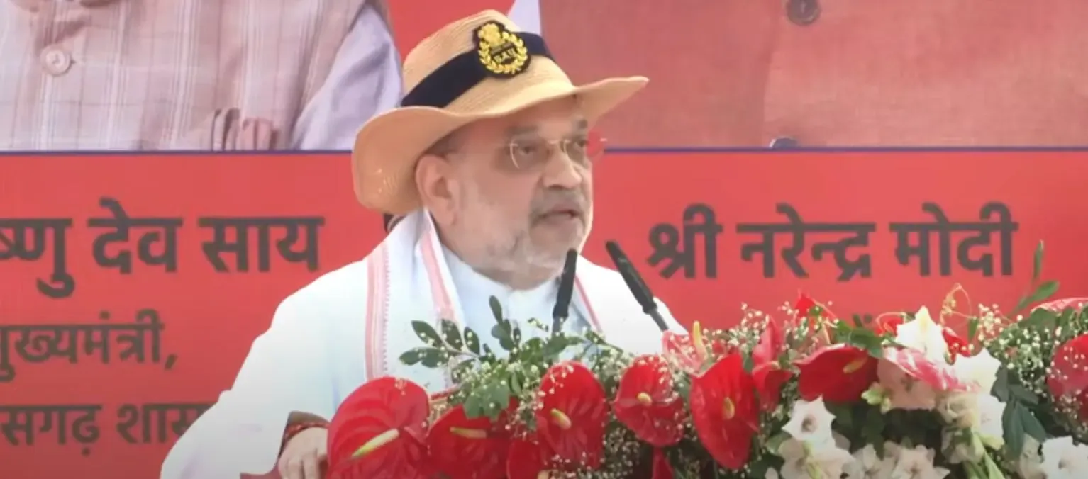 Amit Shah Affirms Commitment to Eradicate Naxalism in Chhattisgarh by March 2026