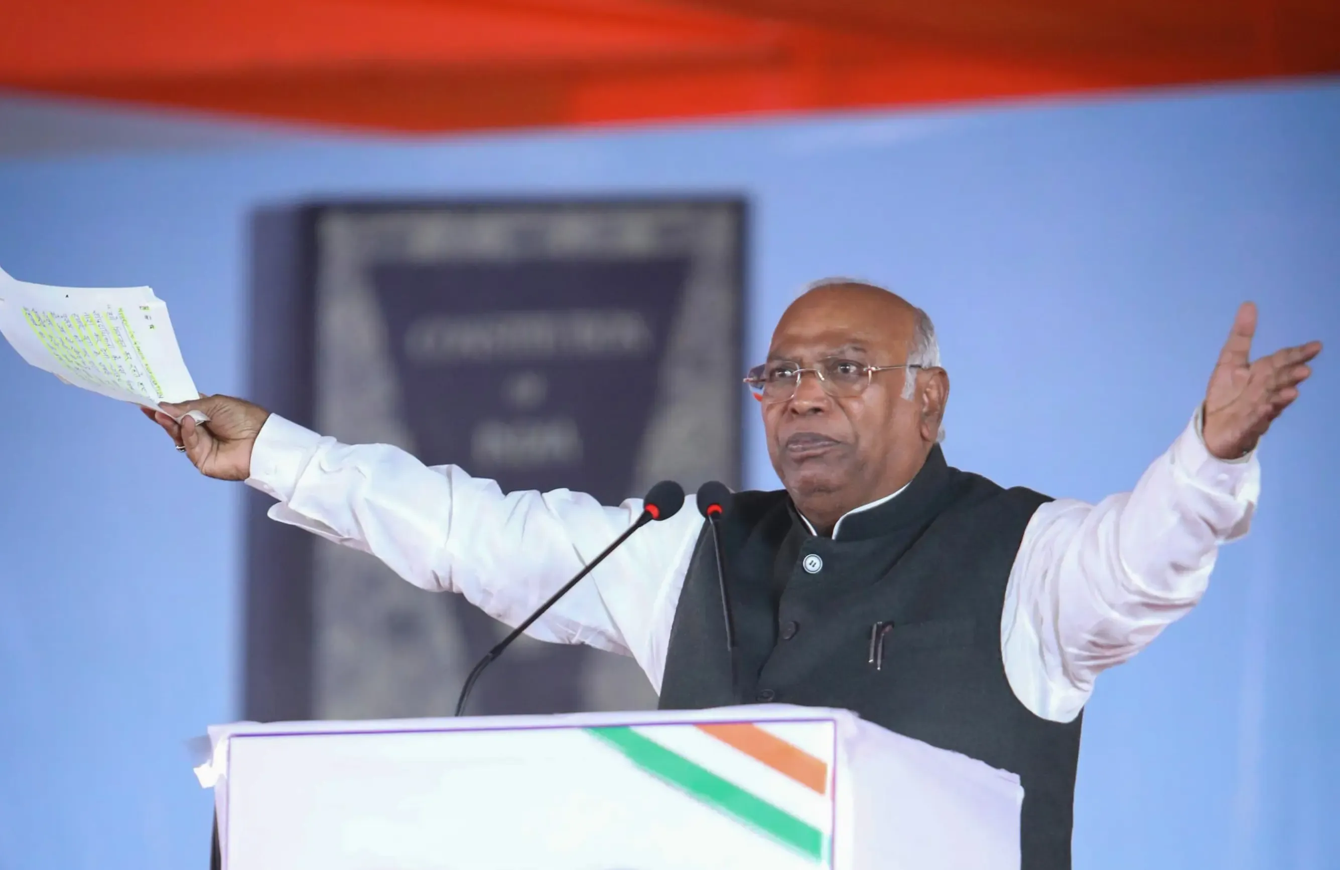 Kharge Questions If Sangam Dips Can End Poverty; Later Issues Apology