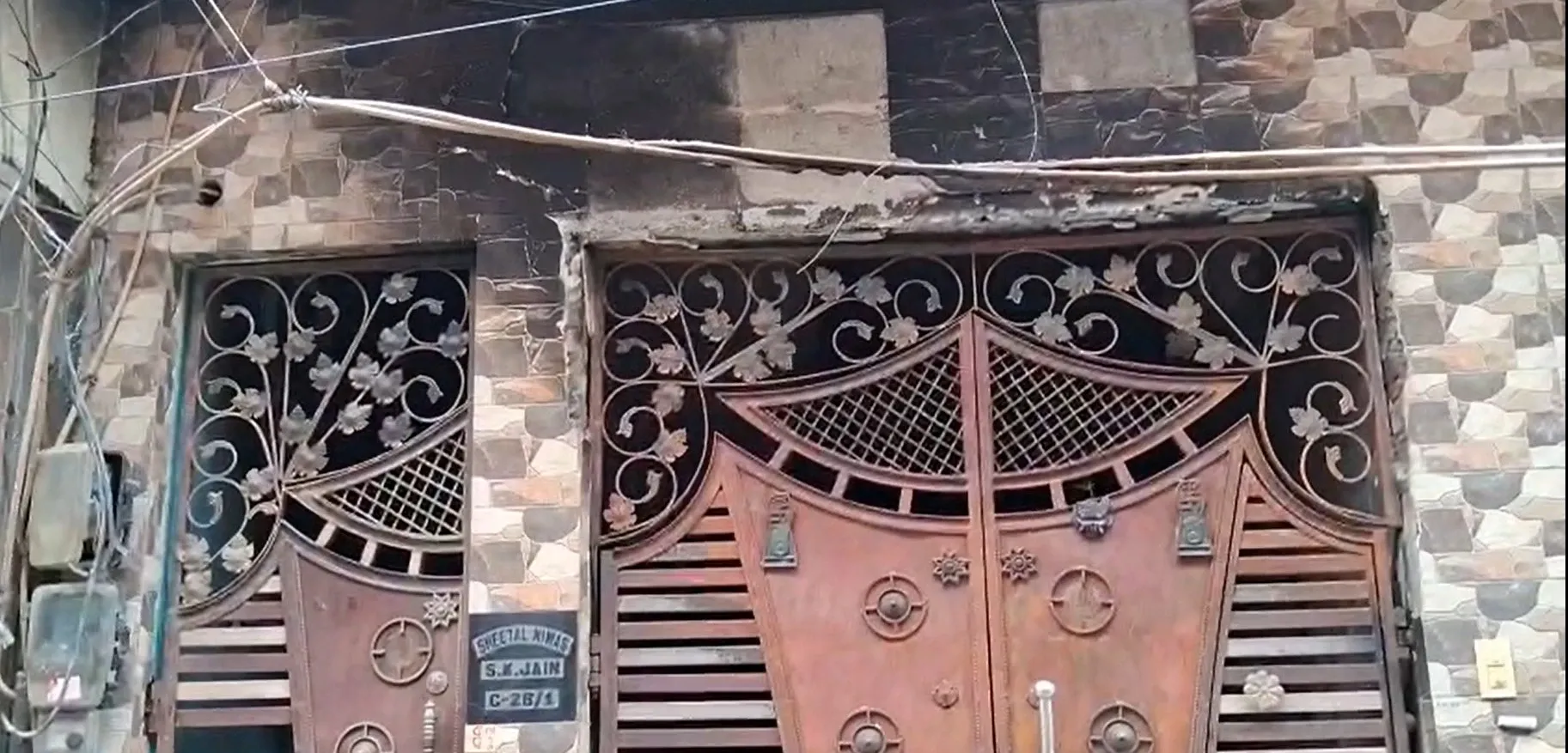 Did a Fire in New Usmanpur Claim a Woman's Life?