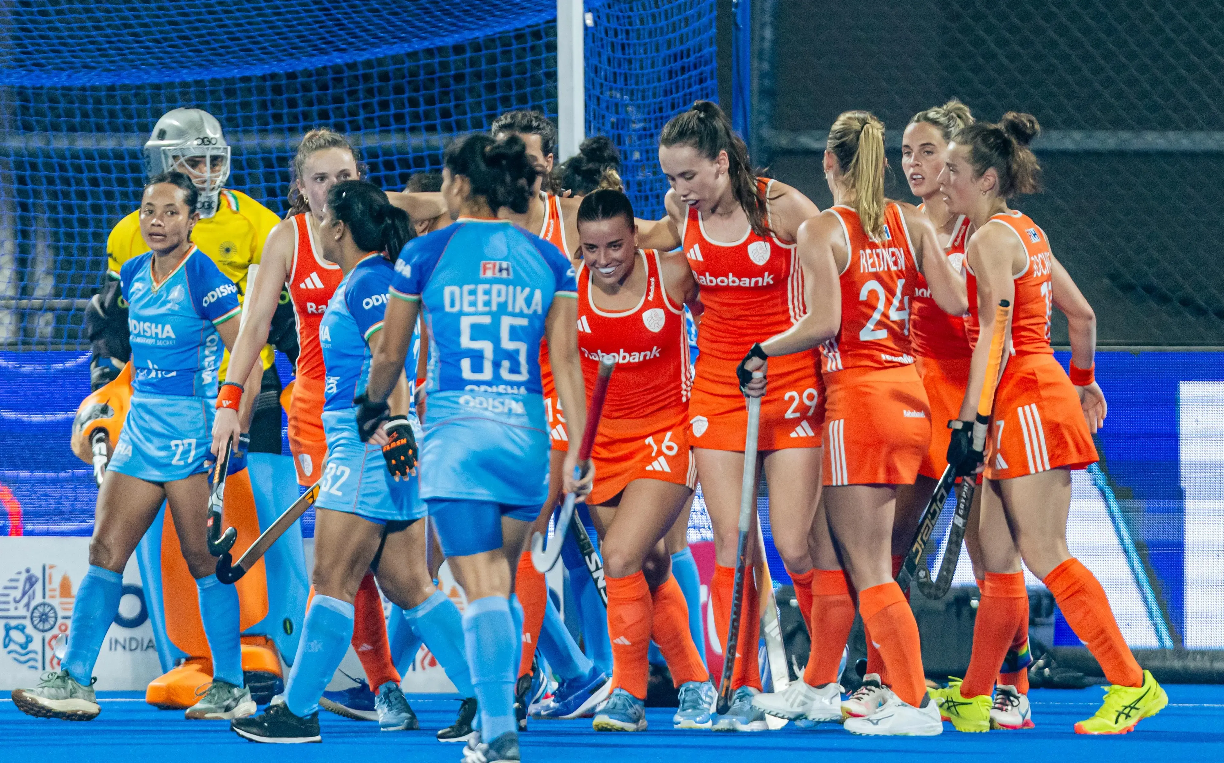 Netherlands Retains Title by Overcoming India 4-2 in Women's Pro League