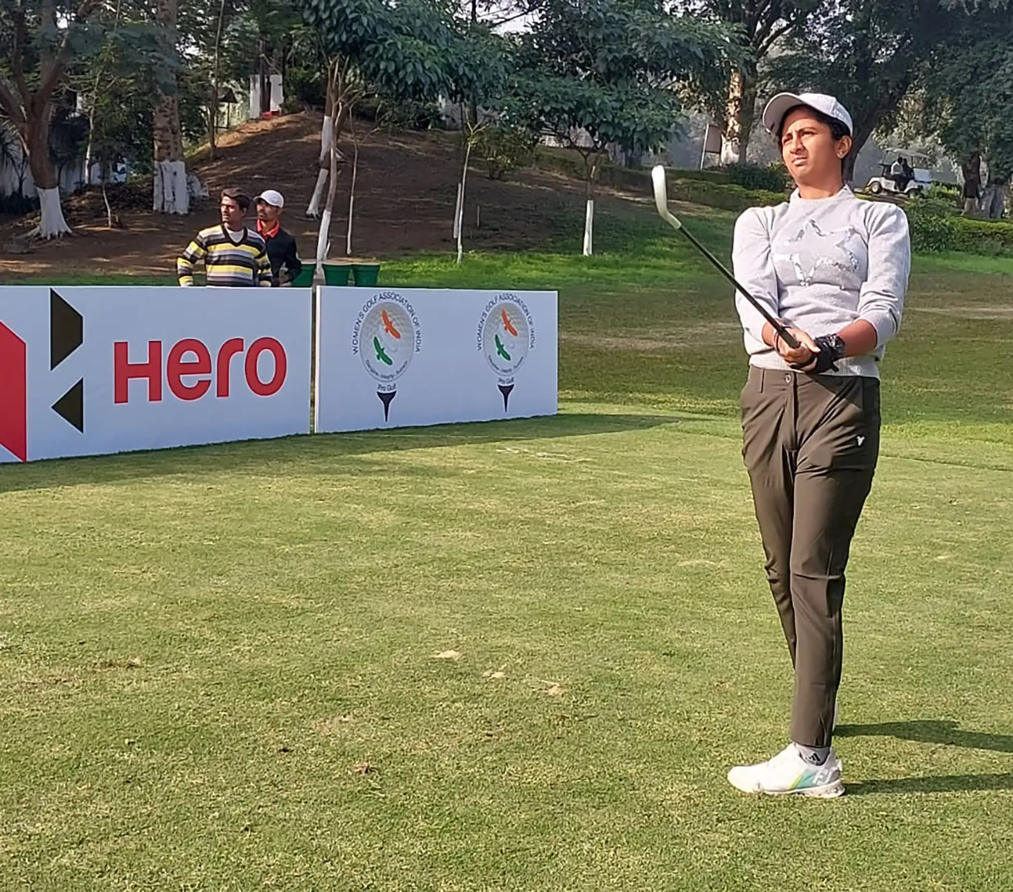 WPGT 2025: Amateur Saanvi Ties for Lead with Rhea and Durga in Opening Leg