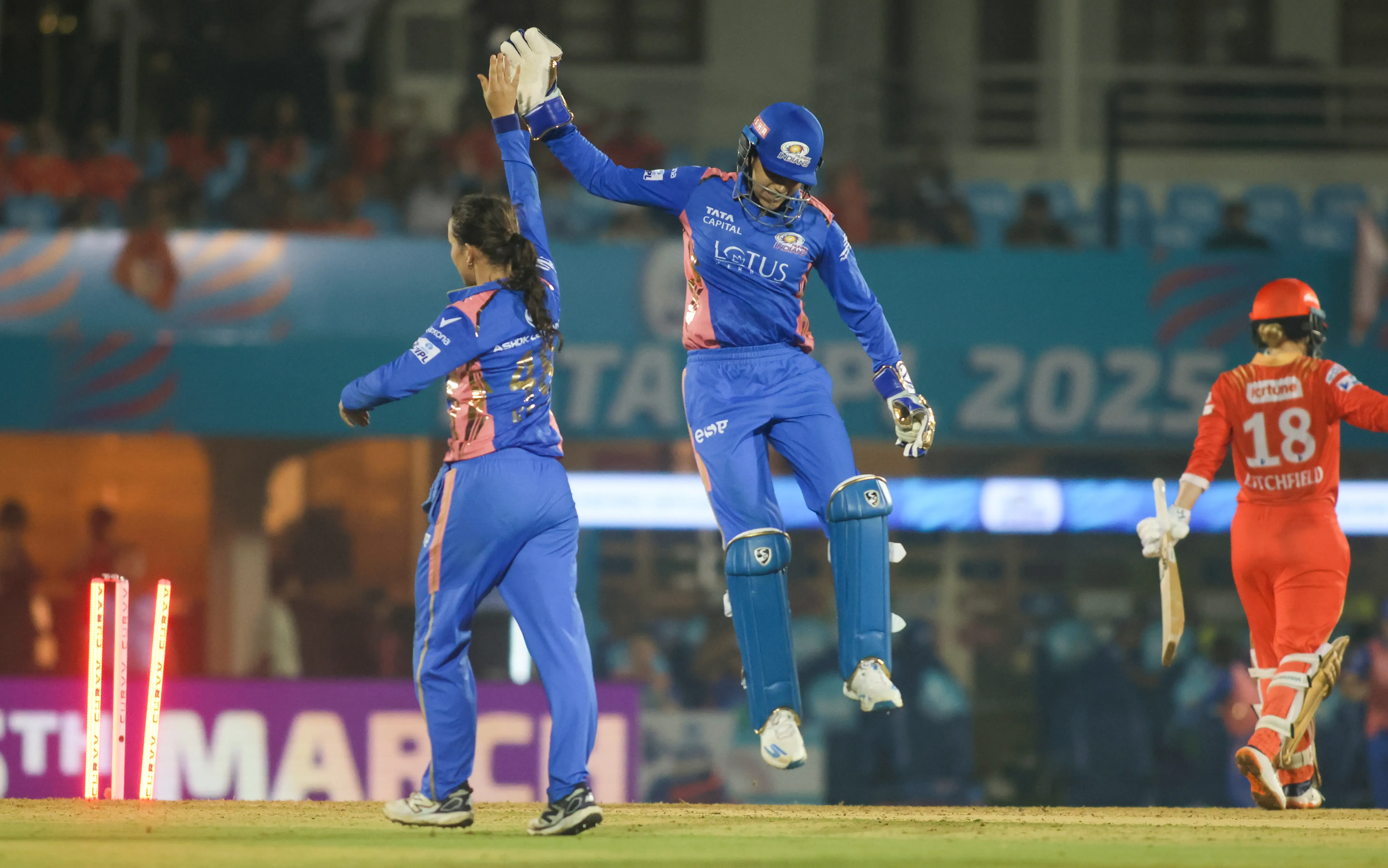 WPL 2025: Hayley Matthews stars as MI triumph over GG by 47 runs, setting up final with DC