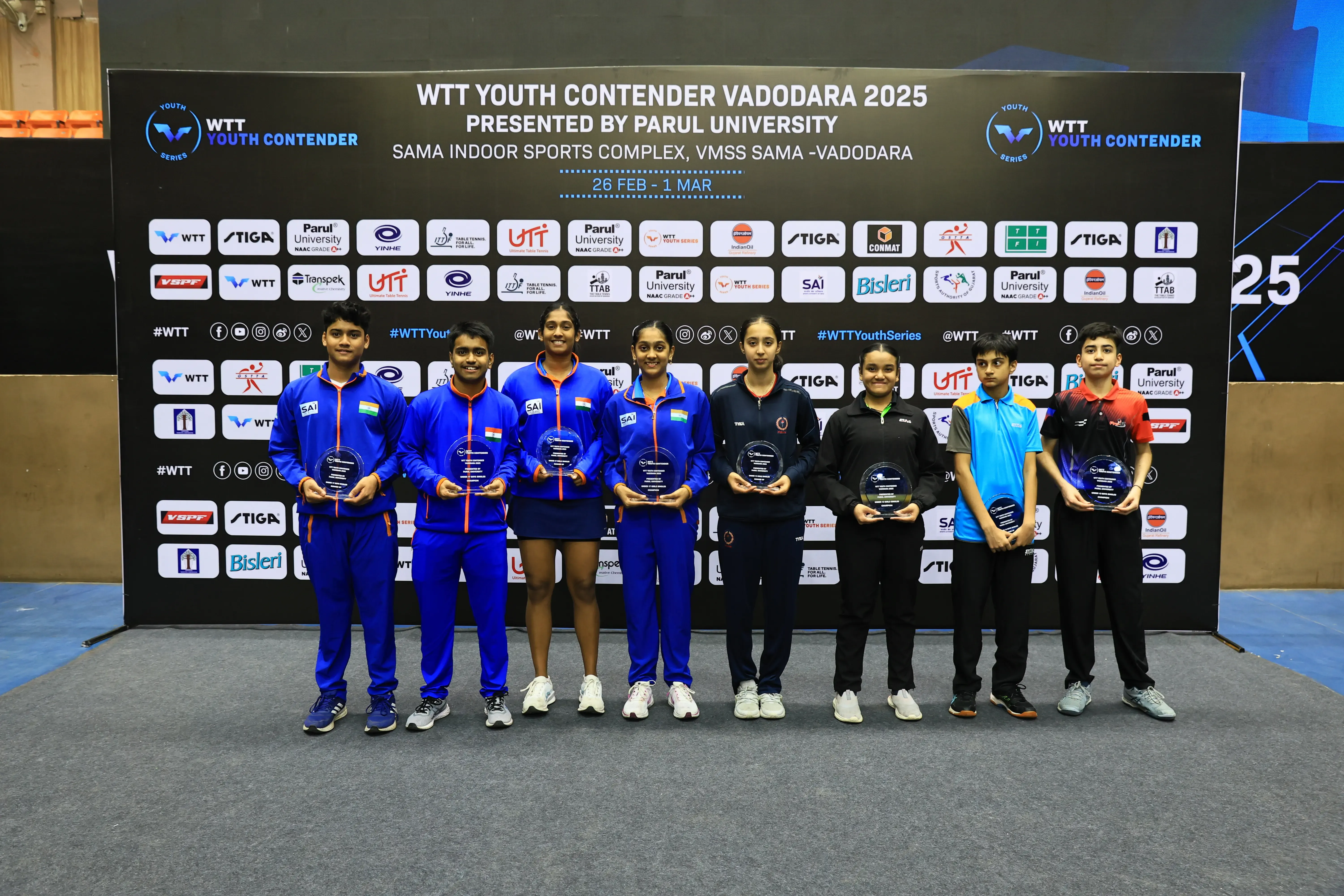 WTT Youth Contender: Champions Crowned in U13 & U17 Divisions
