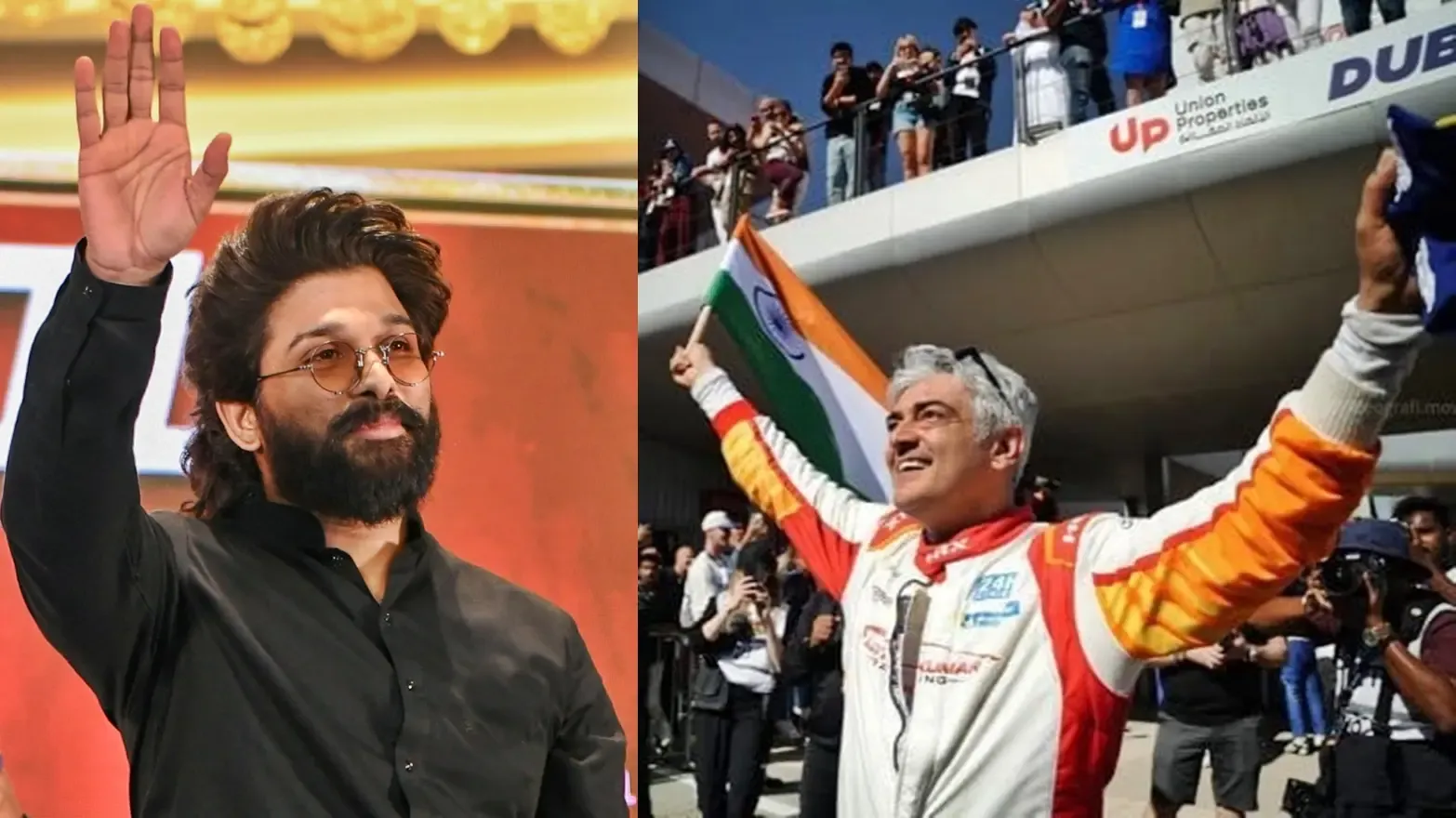 Allu Arjun Praises Ajith's Achievements