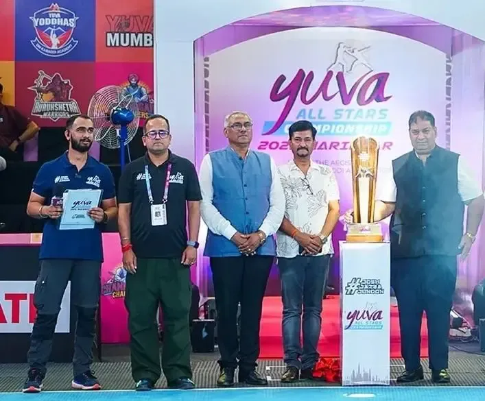 Yuva All-Stars Championship Trophy Debuts in Haridwar