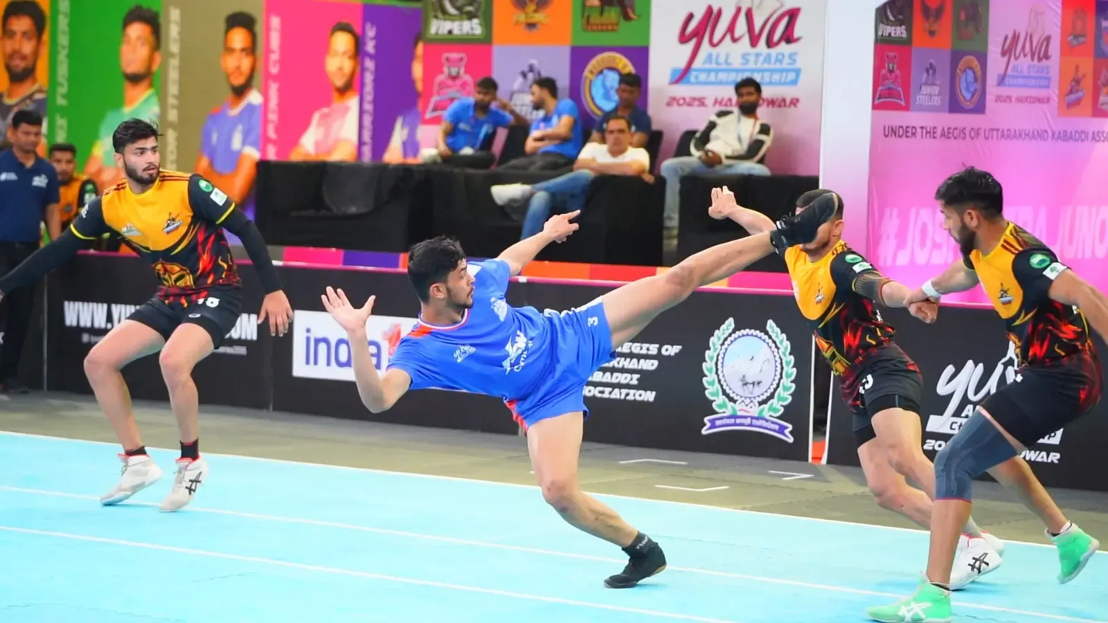 Yuva All Stars Championship: Jaipur Pink Cubs Triumph Over Warriorz KC; Falcons, Yoddhas, Spartans Achieve Significant Victories on Day 6