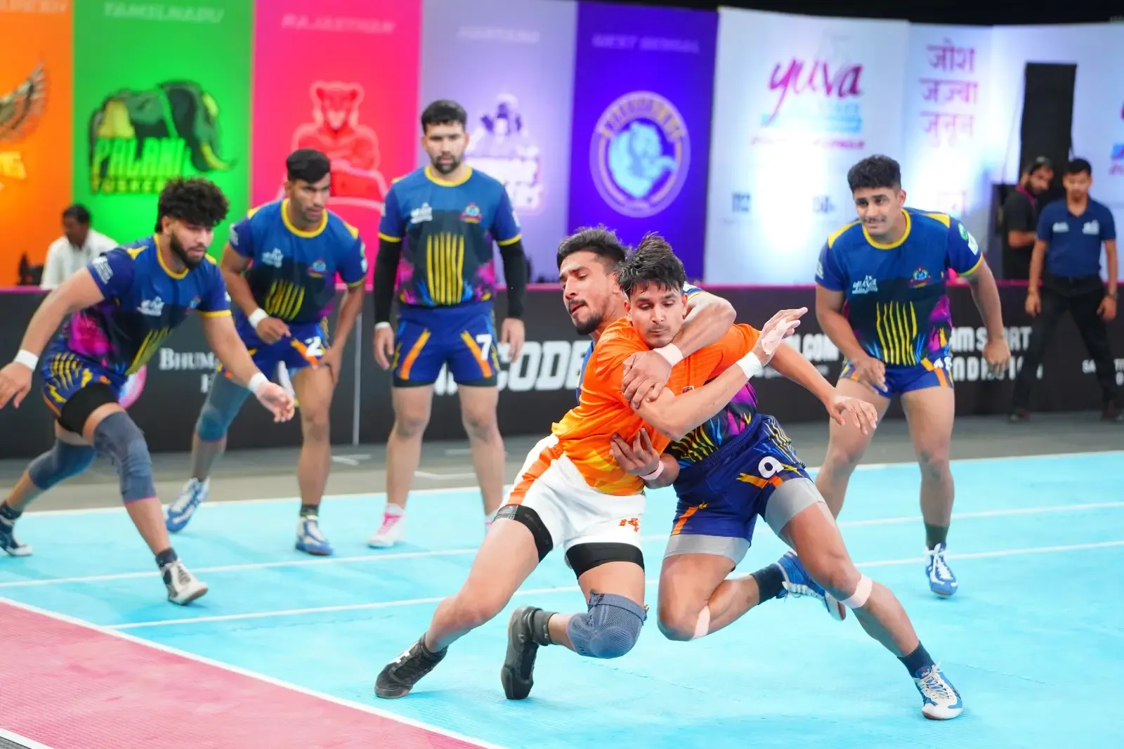 Yuva All Stars Kabaddi: Warriorz, Chargers, Pink Cubs Claim Wins on Day 9