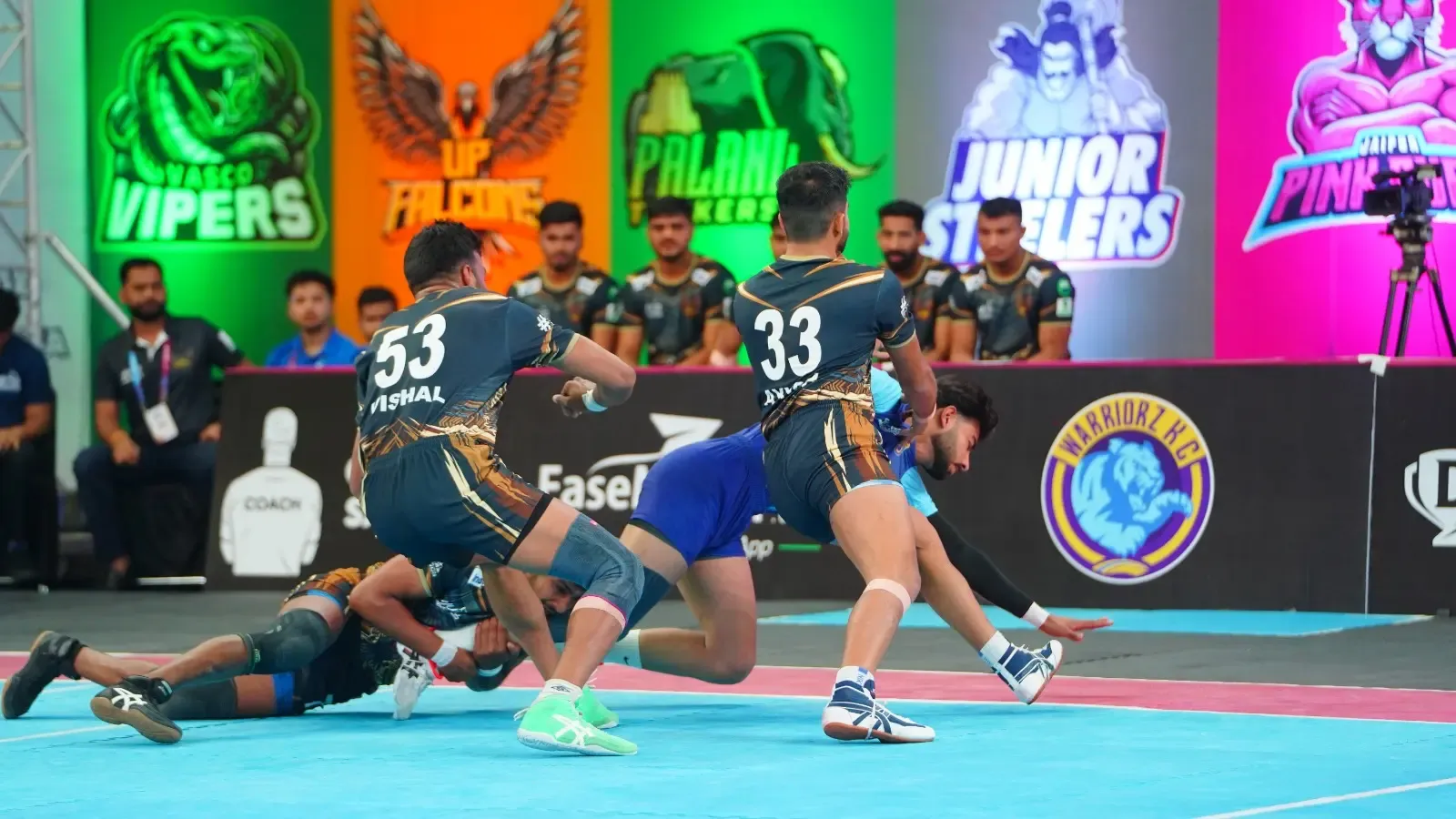 Yuva All Stars Kabaddi: Victories for Yuva Mumba, Palani Tuskers, and Warriorz K.C on Day 13