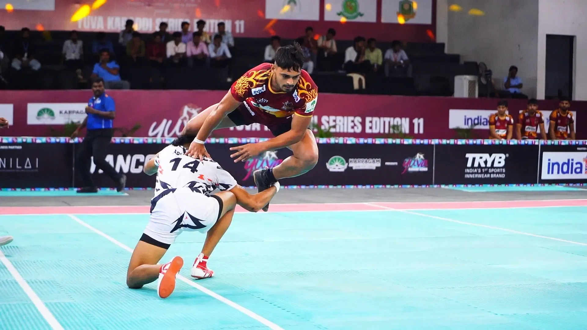 Yuva Kabaddi Series: Dominant Victories Shine on Day 2 of Division 1