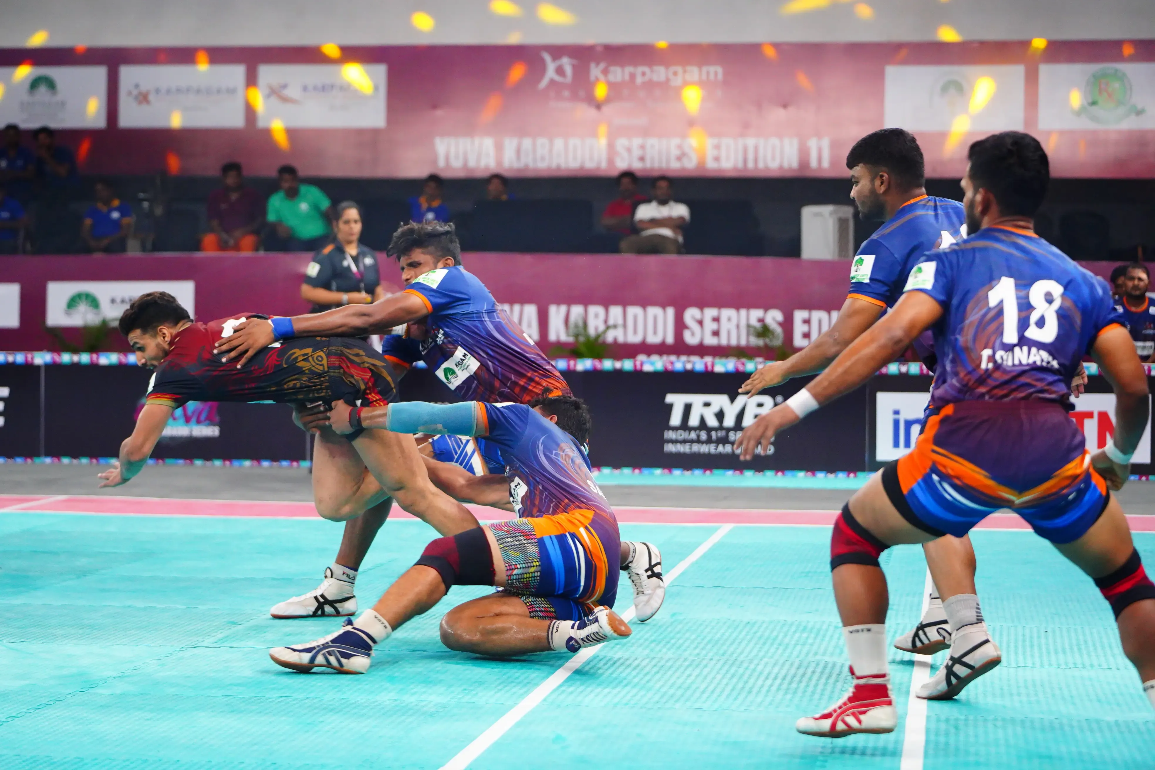 Yuva Kabaddi Series: Chandigarh Chargers Hand UP Falcons Their First Defeat