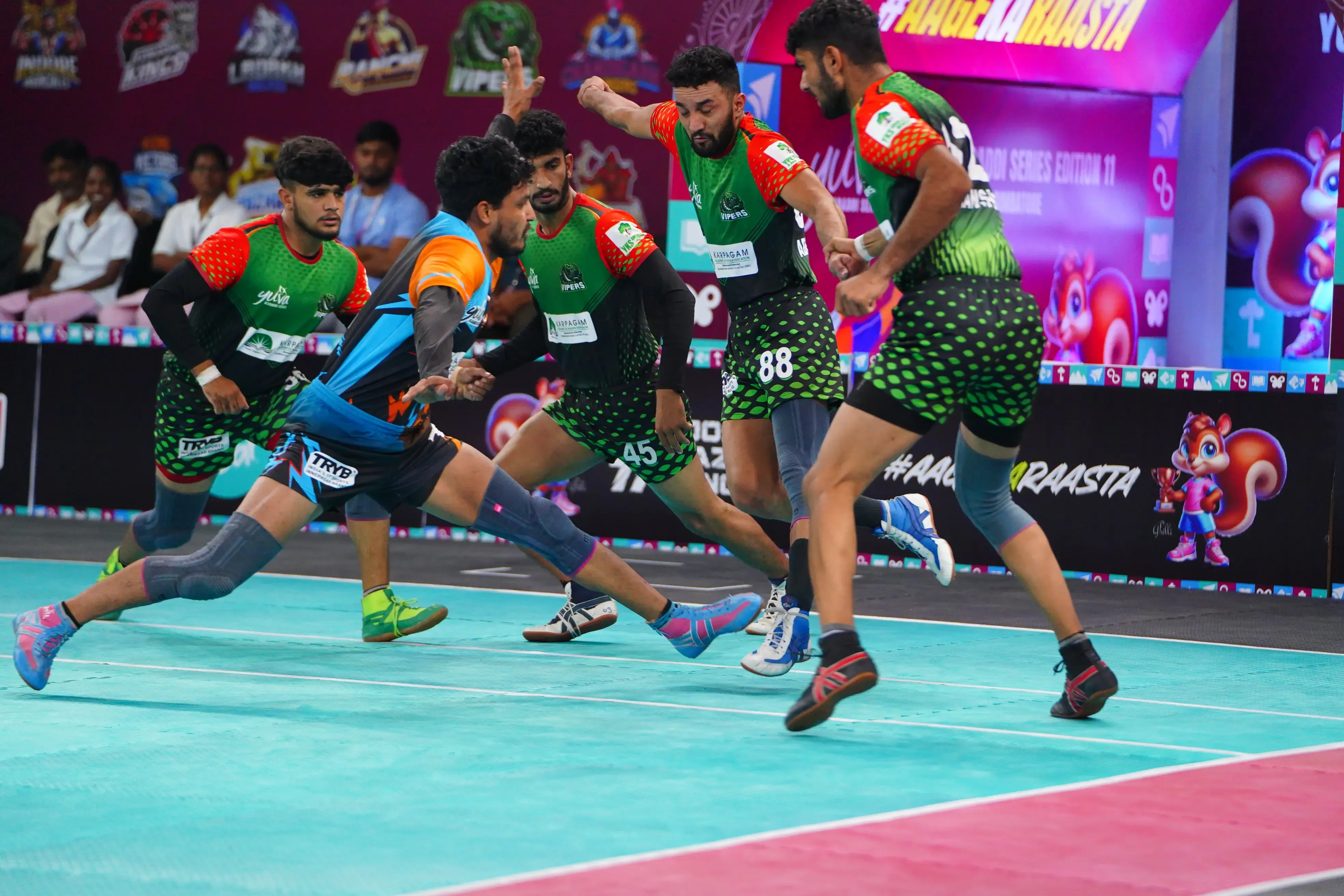 Yuva Kabaddi Series: Thrilling Day 4 Concludes with Two Dramatic Ties