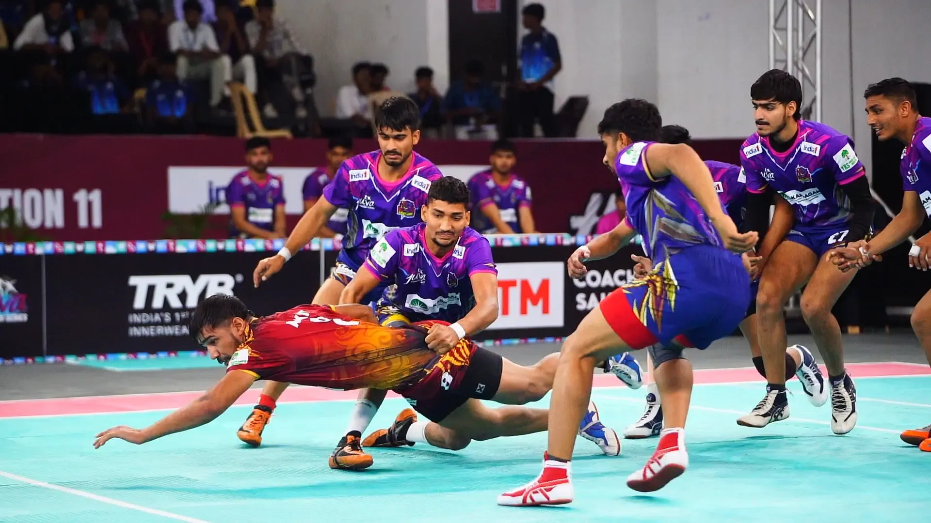 Yuva Kabaddi Series: Palani Tuskers Continue Winning Streak; Murthal Magnets Face Challenges