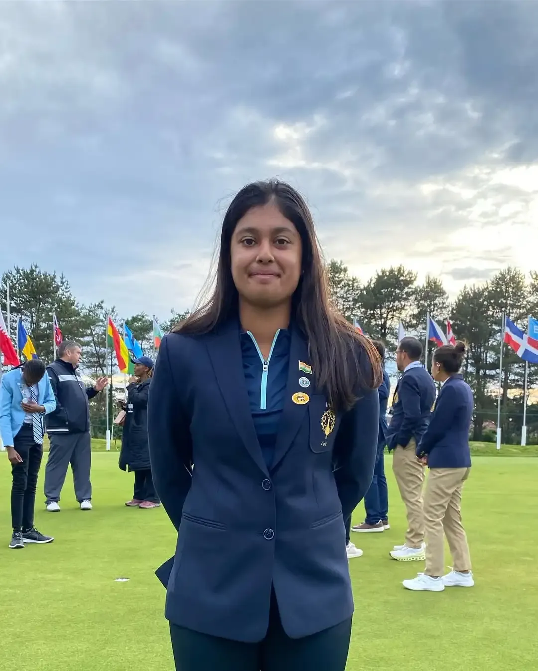 Is Zara Anand the Leading Indian After Day 1 at the Queen Sirikit Cup?
