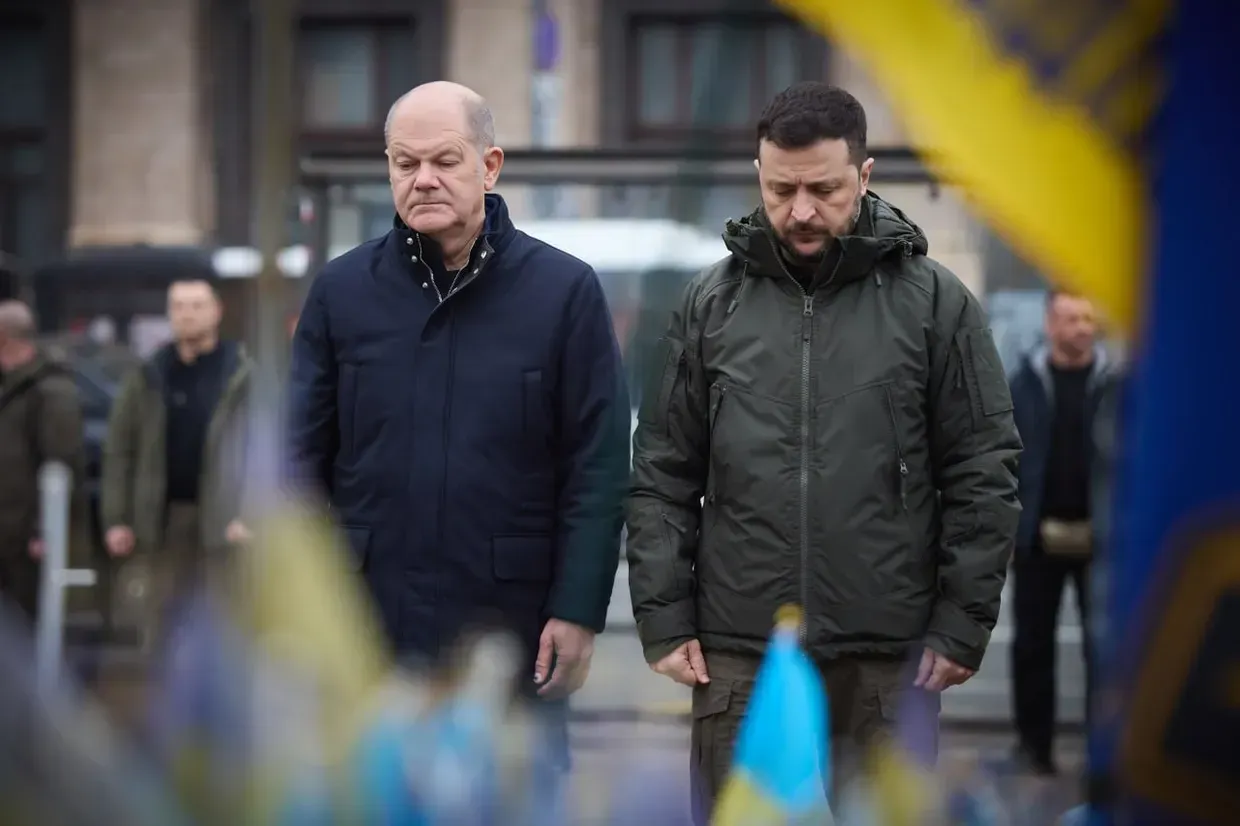 Zelensky and Scholz Discuss Military and Diplomatic Aid for Ukraine
