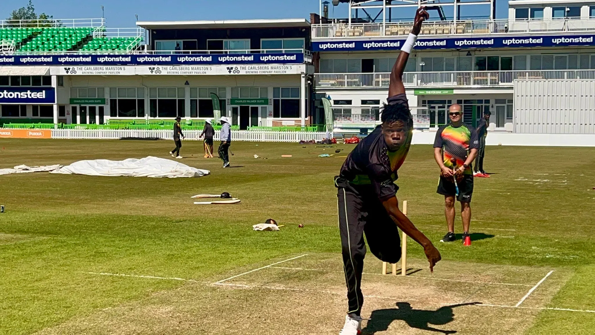 How is Zimbabwe Preparing for Their Test Against England with a Warm-Up Match?